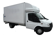 Van Hire East Calder - Ford Luton Box Tail Lift - Van hire East calder