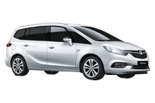 Van Hire East Calder - Vauxhall Zafira 7-Seater - Minibus hire East calder
